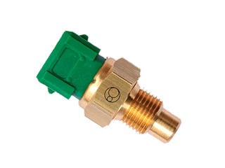 Water temperature sensor with two green plugs